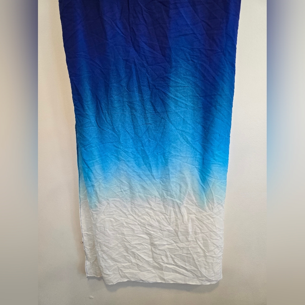 La Blanca Elegant Blue Ombre Swim Cover-Up OS Nwot - Picture 5 of 6